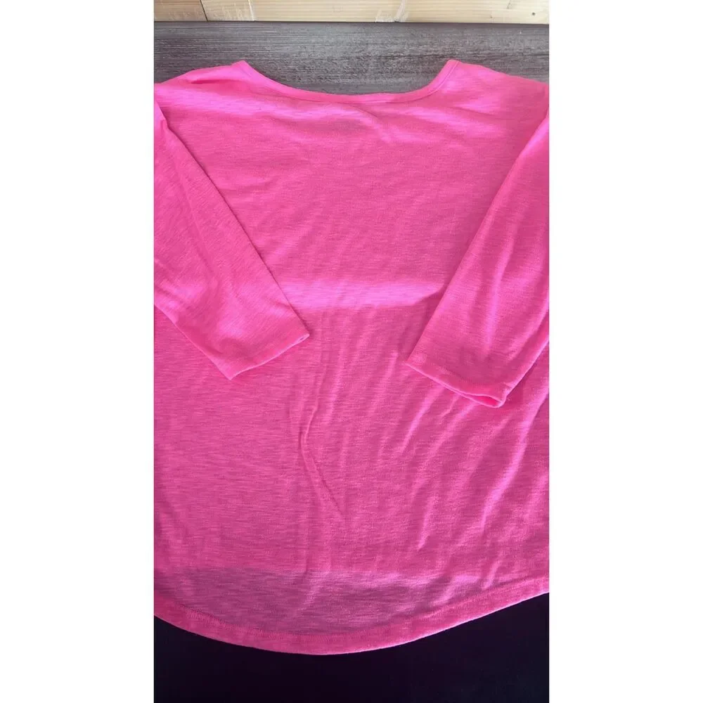 Justice Girls Top Pink Size 12